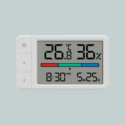 Mini Dijital Sıcaklık ve Nem Ölçer | Yüksek Hassasiyetli Hava Kalitesi Sensörü