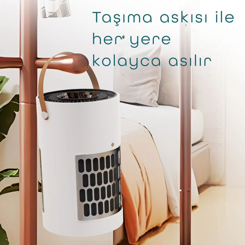 Moravae™ Kedi Tüyü Avcısı - Masaüstü Negatif İyonlu Hava Temizleyici | Koku Giderici & Toz Emici | Evcil Hayvanlı Ortamlar İçin